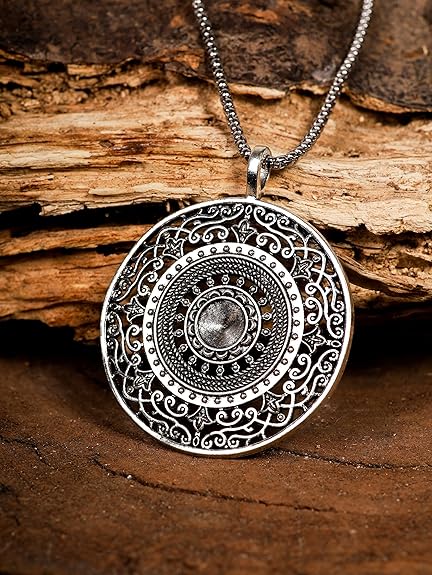 HAQUIL Vintage Flower Necklace, Fashion Jewelry for Women, Statement Necklace for Women…