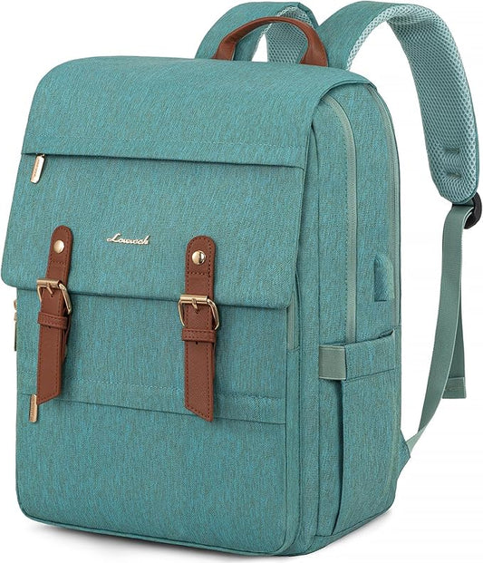 LOVEVOOK Travel Laptop Backpack Purse for Women Fashion Vintage Computer Backpack 15.6 Inch Large Teacher Nurse Backpack Casual Daypack for Business Work College