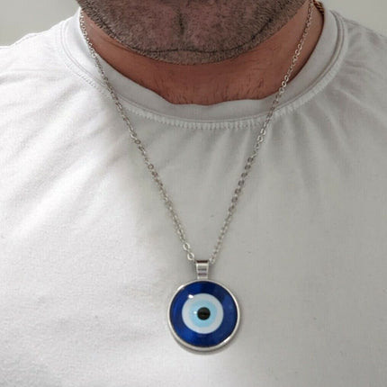 Fashion Evil Eye Necklace for Women Men Glass Turkey Evil Eyes Lucky Pendant