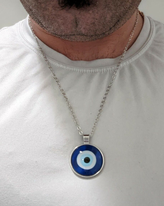 Fashion Evil Eye Necklace for Women Men Glass Turkey Evil Eyes Lucky Pendant