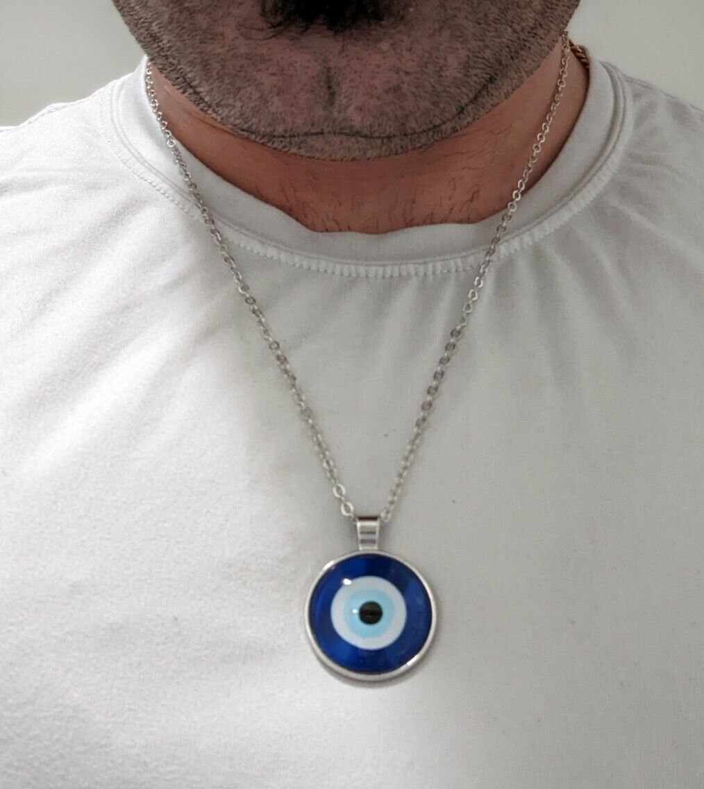 Fashion Evil Eye Necklace for Women Men Glass Turkey Evil Eyes Lucky Pendant