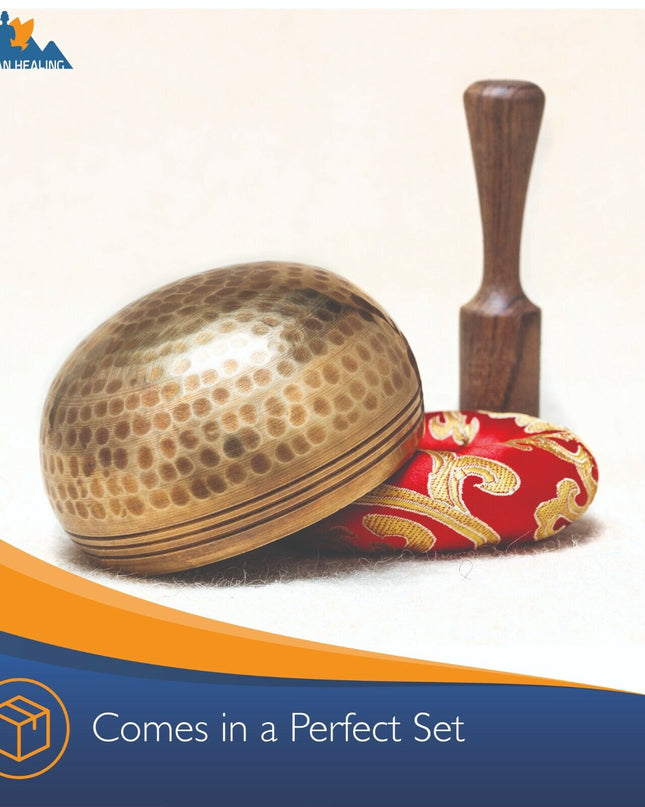 Tibetan Singing Bowl Set~3 inch Meditation sound Bowl