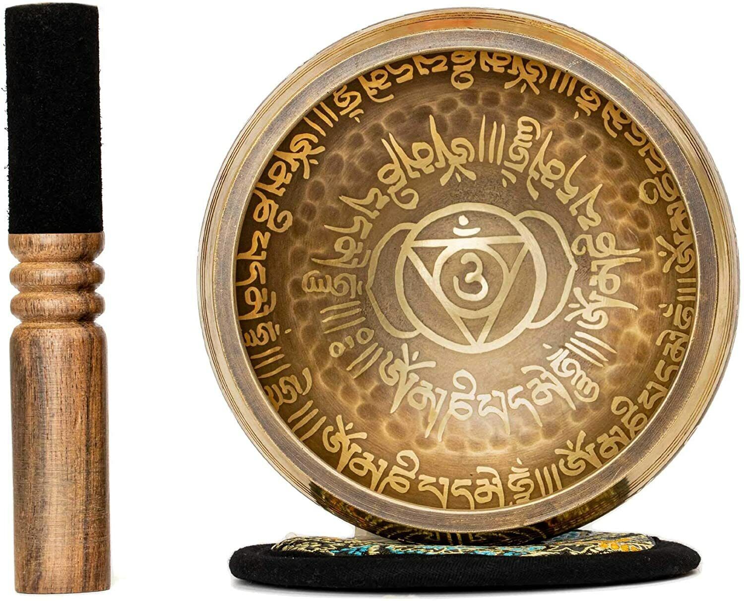 Tibetan Singing bowl Set for yoga, Meditation and sound Healing Third eye