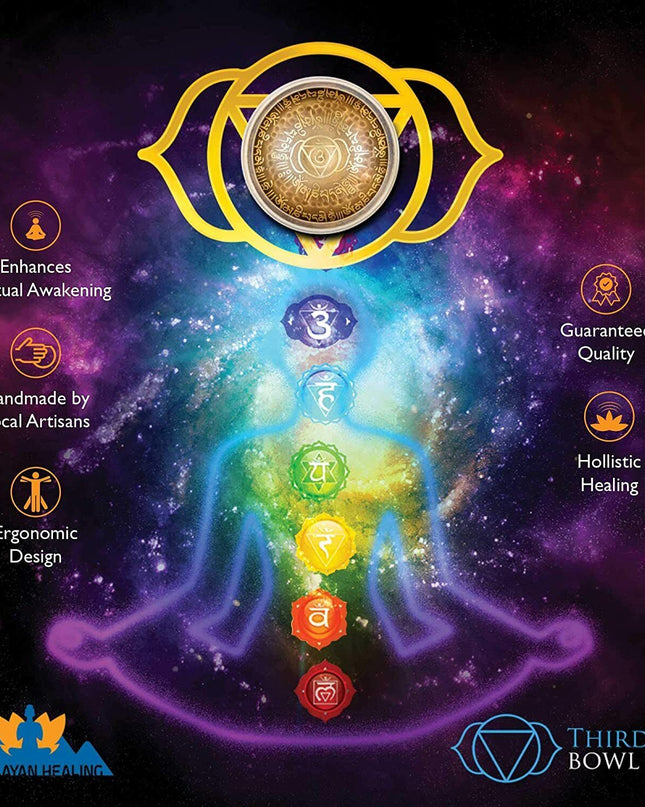 Tibetan Singing bowl Set for yoga, Meditation and sound Healing Third eye