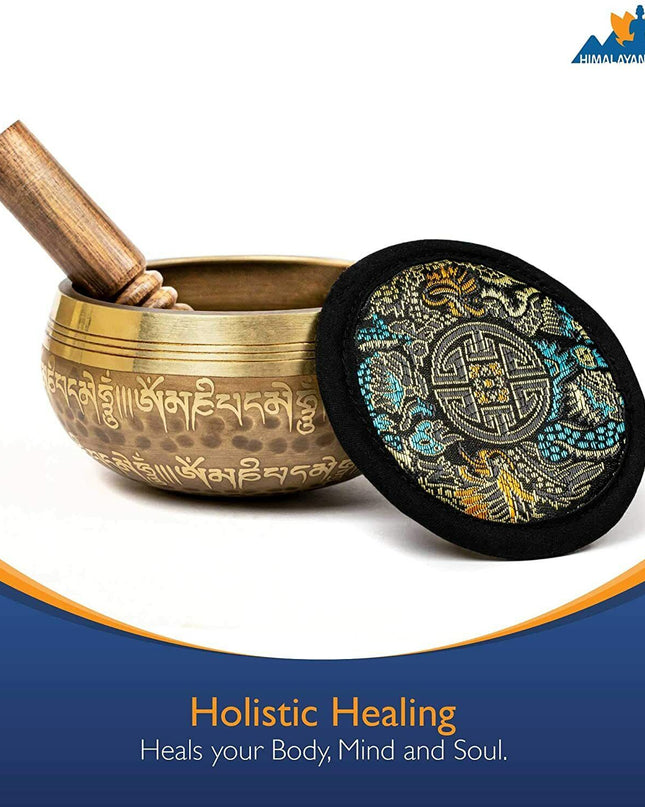 Tibetan Singing bowl Set for yoga, Meditation and sound Healing Third eye
