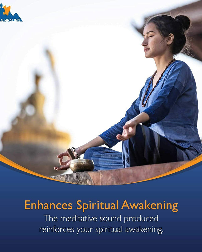 Tibetan Singing bowl Set for yoga, Meditation and sound Healing Third eye