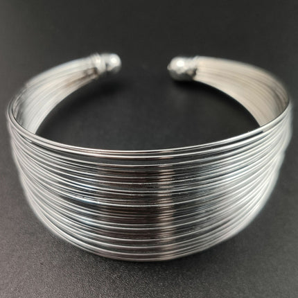 Elegant Charm 925 Sterling Silver New Fashion Wristband Bracelet Bangle Cuff