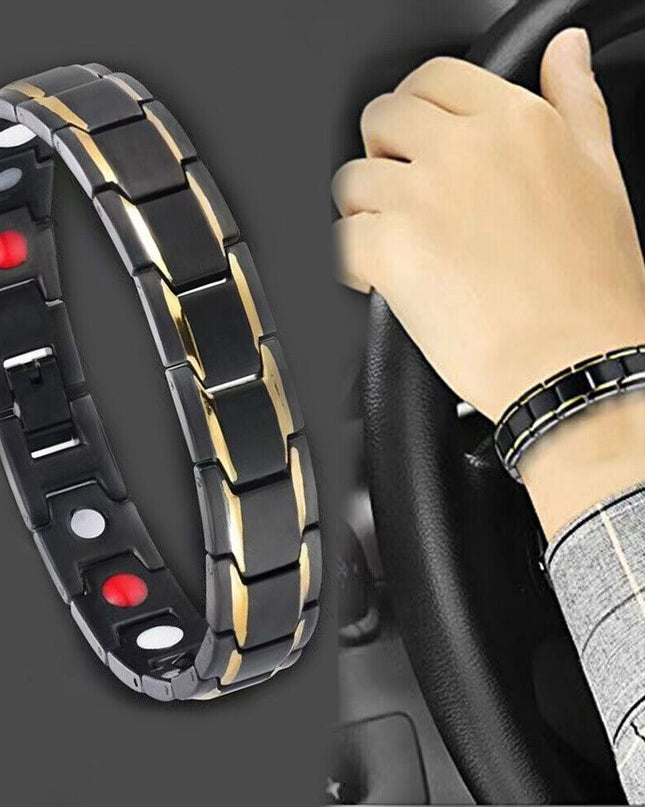 Magnetic Bracelet Therapy Therapeutic Energy Healing Arthritis for Men & Women