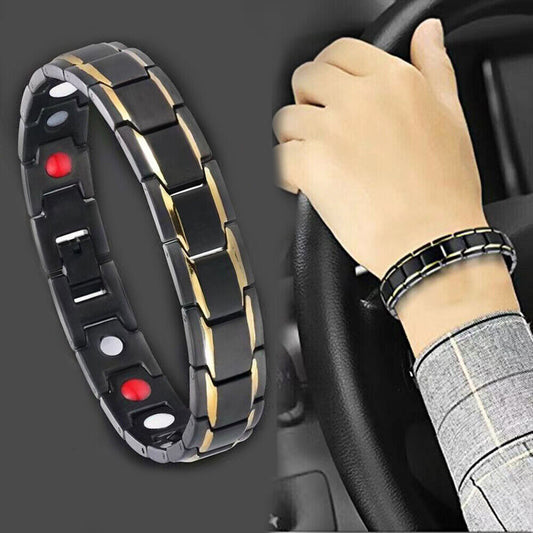 Magnetic Bracelet Therapy Therapeutic Energy Healing Arthritis for Men & Women