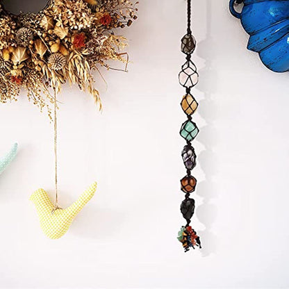 7 Chakra Tree of Life Chakra Stones Healing Crystals Feng Shui Hanging Ornaments