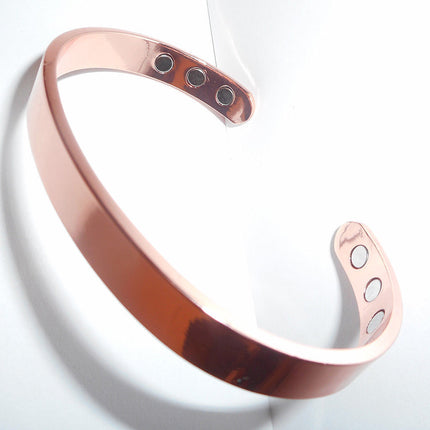 Copper Magnetic Bracelet Arthritis Pain Energy Men's Women's