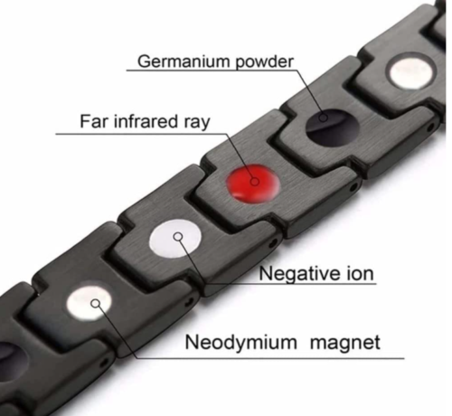 Magnetic Bracelet Therapy Therapeutic Energy Healing Arthritis for Men & Women