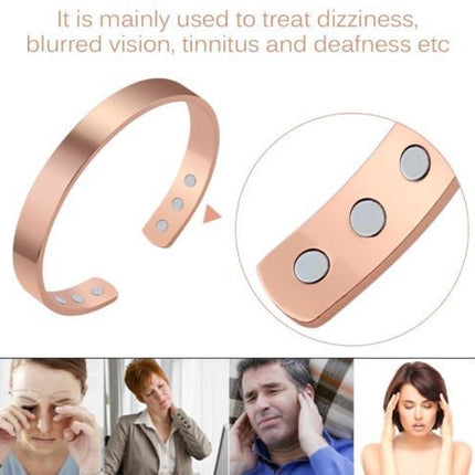 Copper Magnetic Bracelet Arthritis Pain Energy Men's Women's